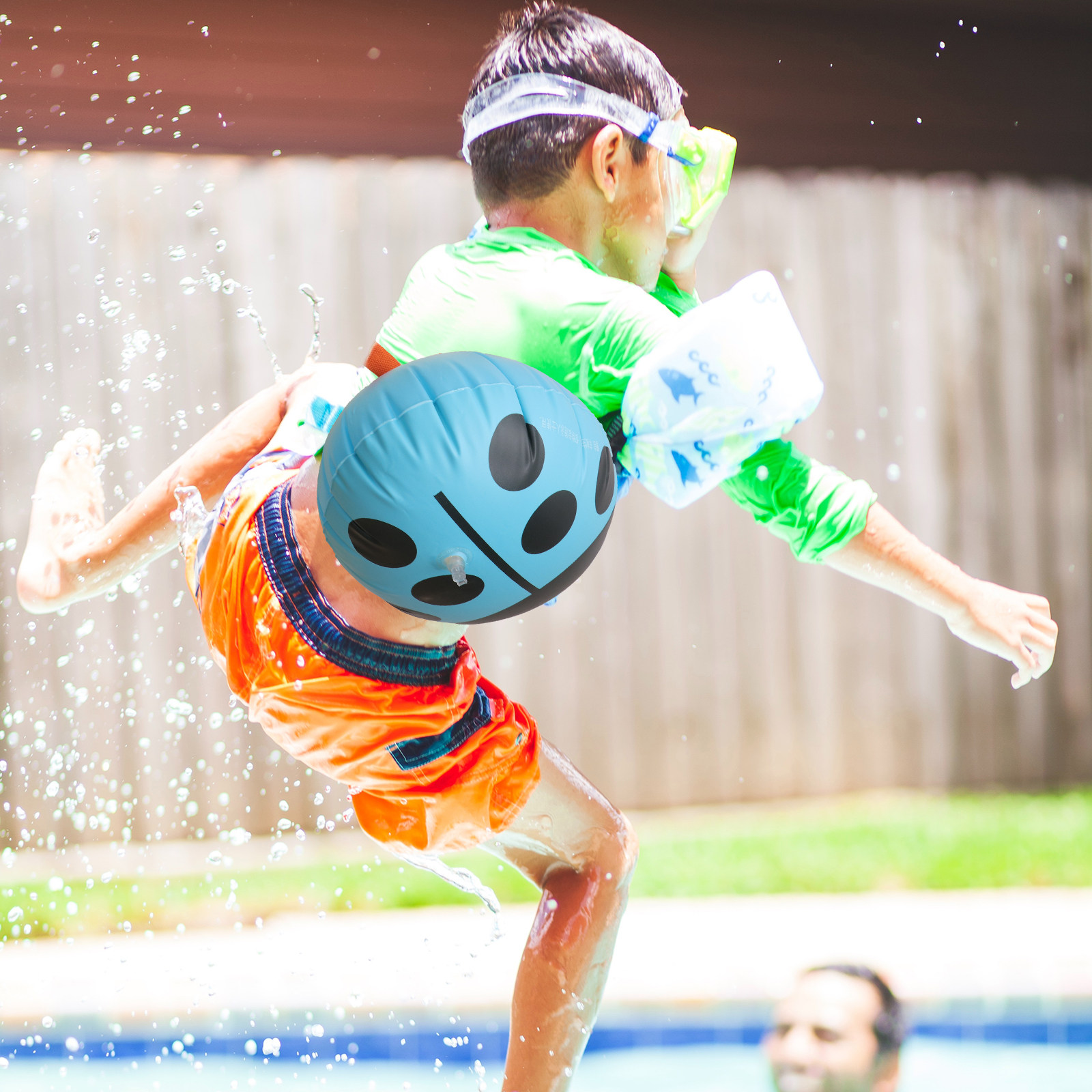 Swim Buoy Open Water - Lightweight Ladybug Shaped Swim Buoy Inflatable