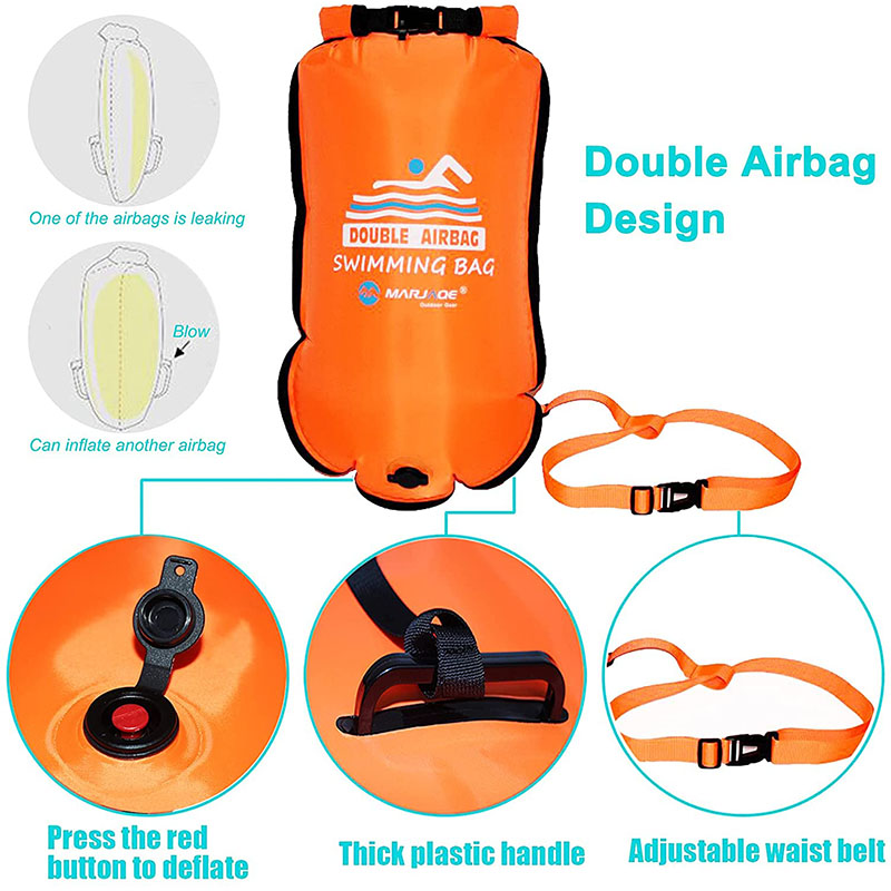 20L Waterproof Inflatable Swim - огляд і ціна Swim Buoy Open Water